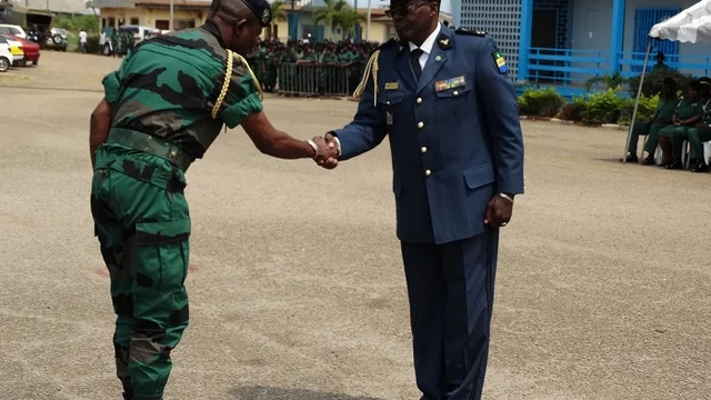 PASSATION DE COMMANDEMENT AU GÉNIE MILITAIRE (04 AOÛT 2015)