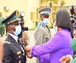 BAPTÊME ET REMISE DES INSIGNES D’ETAT-MAJOR A LA 25ePROMOTION DE L’ECOLE D’ETAT-MAJOR DE LIBREVILLE