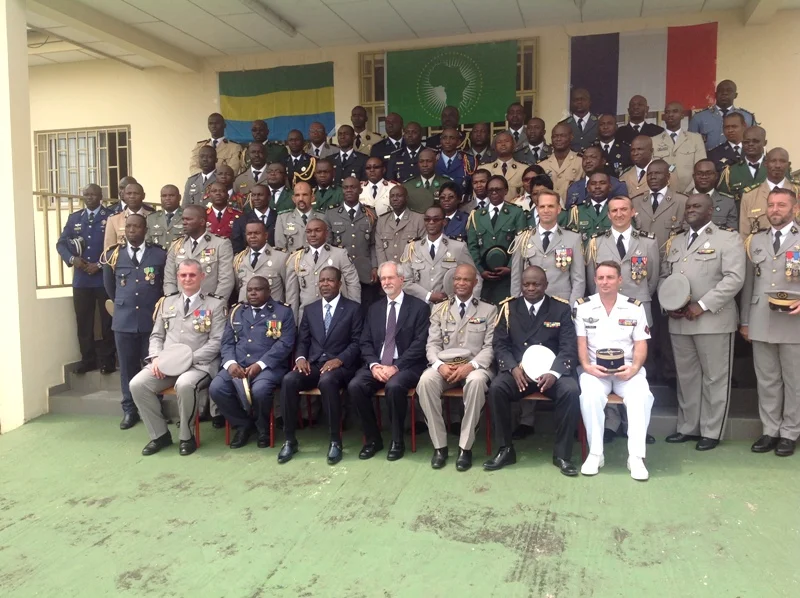 Ecole d’Etat Major de Libreville : Passation de charges entre le Général de brigade Jean Marie Obame Eyegué et le Colonel Félicien Koyi