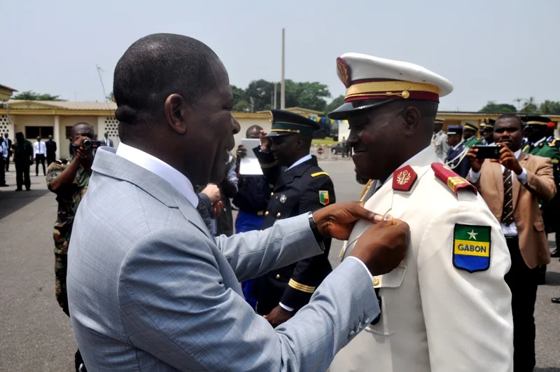 EEML/sortie de la 16ème promotion/ MESSIE Armand Patrice : Premier gabonais Major
