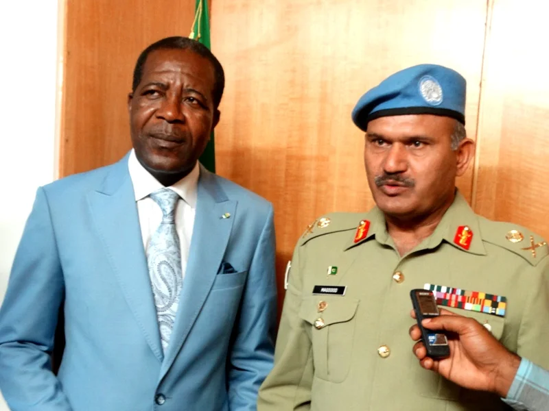Gabon/ONU : les compliments de l’O.N.U au contingent gabonais de la MINUSCA