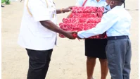 Remise de prix au Prytanée Militaire de Libreville