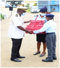 Remise de prix au Prytanée Militaire de Libreville
