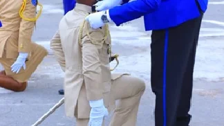 CEREMONIE DE BAPTEME ET REMISE DES EPAULETTES A LA 17EME PROMOTION DE L’ECOLE DES OFFICIERS DE LA GENDARMERIE NATIONALE