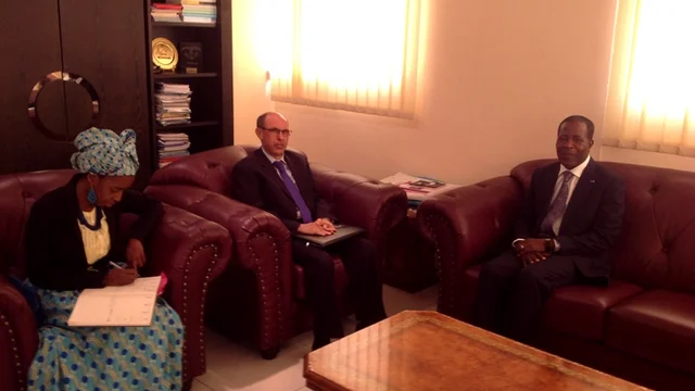 Coopération Militaire : Ali Bojji chez Mathias Otounga Ossibadjouo