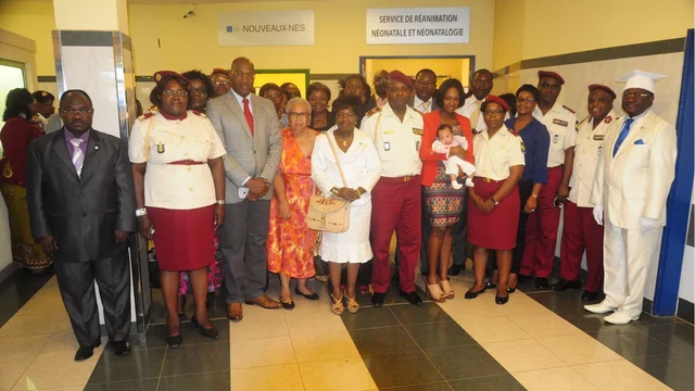 LANCEMENT OFFICIEL DU SERVICE DE NEONATALOGIE (HIAOBO)